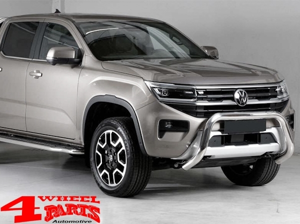 Front Tube Center Bumper Stainless Steel Ø 76mm VW Amarok T1 year 2023-