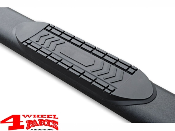 Side Bars 152mm Black structured Steel Dodge Ram Crew Cab 09-18