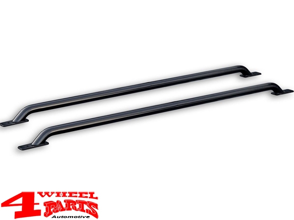Reling für Ladefläche Stahl schwarz Lochabstand 1790 mm