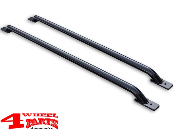 Reling für Ladefläche Stahl schwarz Lochabstand 1790 mm
