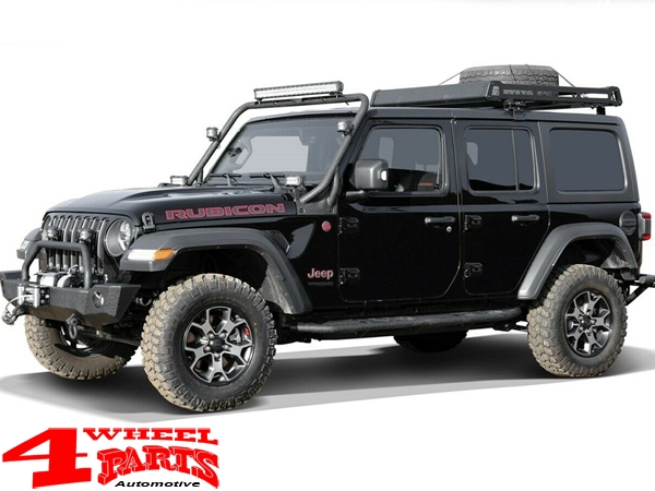 Flankenschutz Black Rock texturiert Wrangler JL 18-24 4-Türer