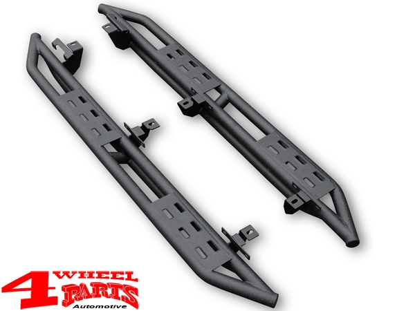 Flankenschutz Black Rock texturiert Wrangler JL 18-24 4-Türer