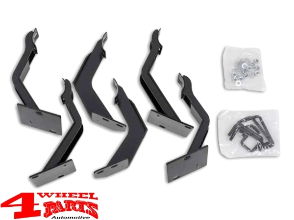 Schwellerrohre Oval Ø 100mm Edelstahl VW Amarok Bj. 10-20