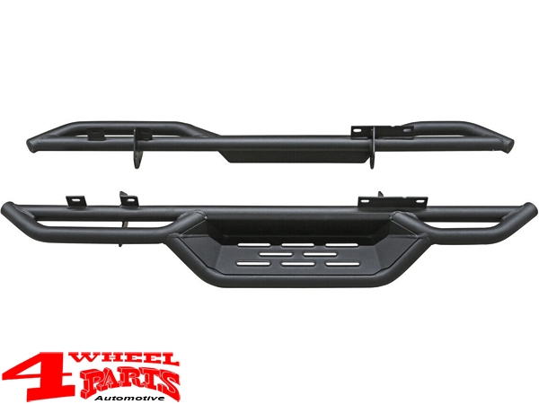 Side Tube Steps with Step textured Wrangler JL year 18-24 2-doors