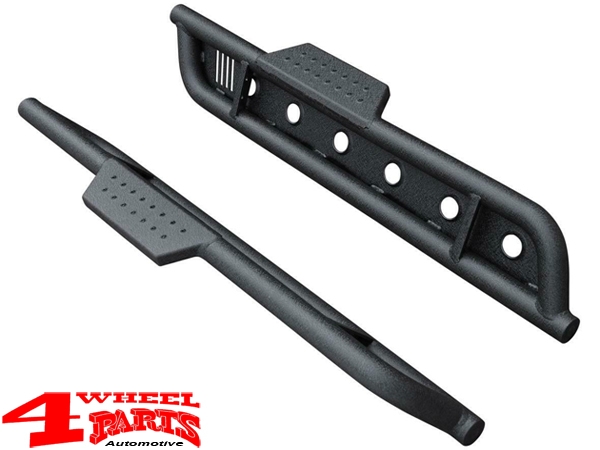 Side Tube Steps Aluminum structured Wrangler JL year 18-24 2-doors