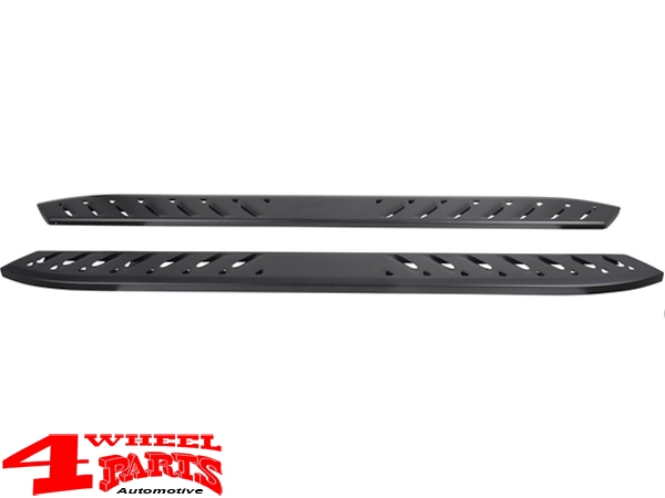 Trittbretter Shark-Design schwarz VW Amarok Bj. 10-20