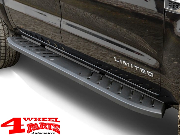 Running Boards Shark Design Black Ranger 12-22 + Raptor 19-22