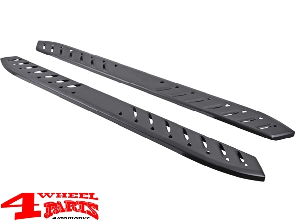 Trittbretter Shark-Design schwarz VW Amarok T1 Bj. 2023-