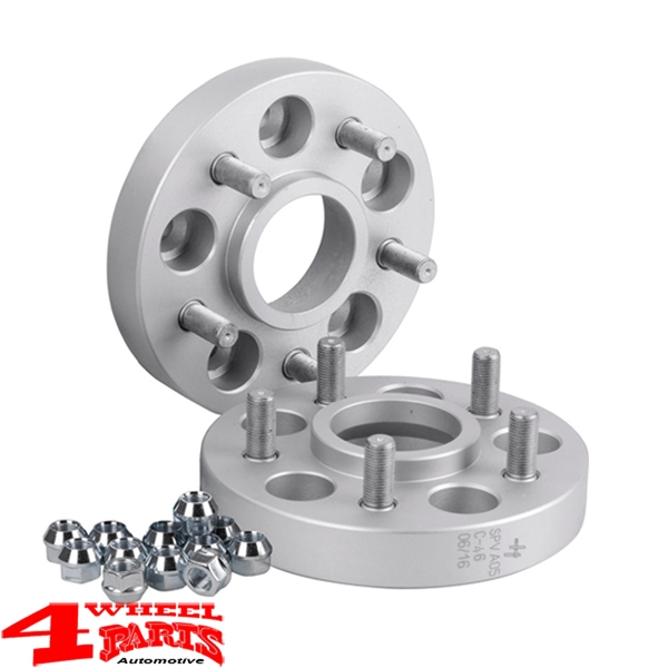 Wheel Spacer Kit 46mm with TÜV 2 pce. Wrangler TJ year 97-06