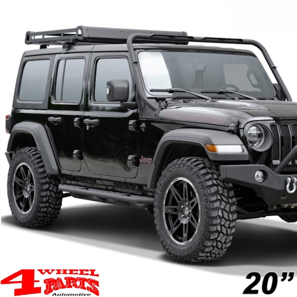 Alufelge 8,5x20 ET +35 W-TEC schwarz TÜV Wrangler JL 18-24