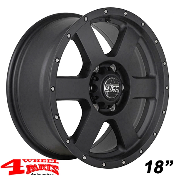 Alufelge 8,5x18 ET +35 W-TEC All Terrain TÜV Grand Cherokee 11-21
