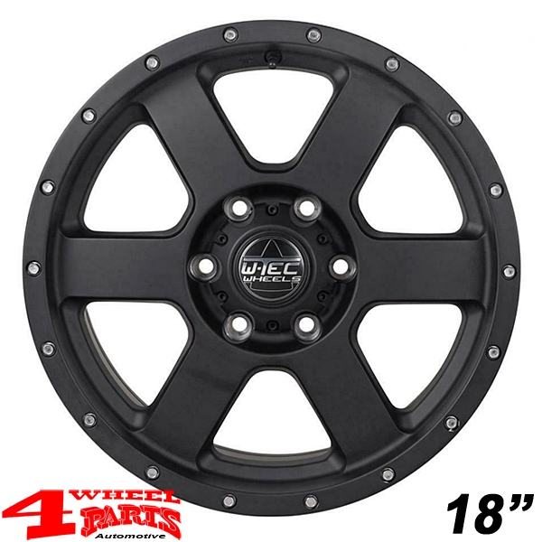 Alufelge 8,5x18 ET +35 W-TEC All Terrain TÜV Grand Cherokee 11-21