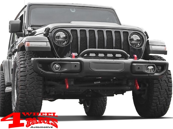 Front Winch Bumper Rubicon Style with Hoop Wrangler JL JT year 18-24