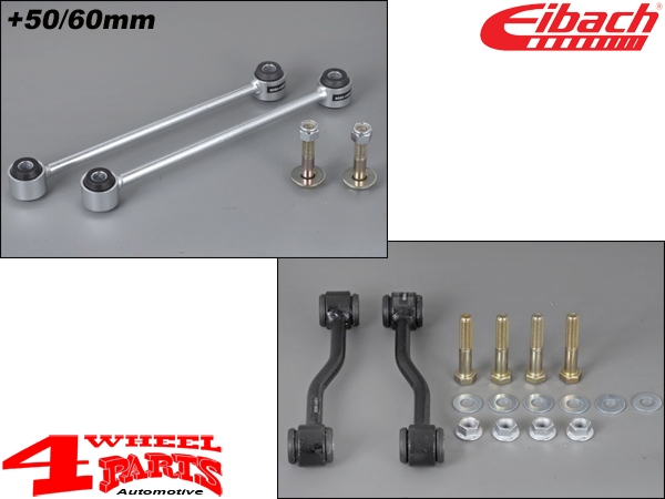 Fahrwerk Eibach mit TÜV +50-60mm Wrangler JL 21-24 4-Türer 4xe