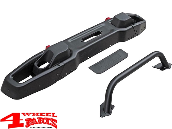 Front Winch Bumper Rubicon Style with Hoop Wrangler JK year 07-18