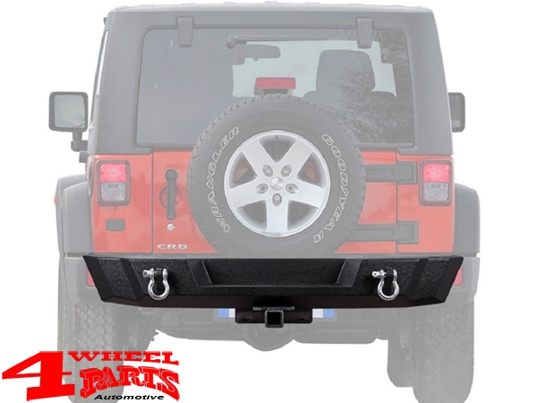 Heckstoßstange schwarz texturiert Wrangler JK Bj. 07-18