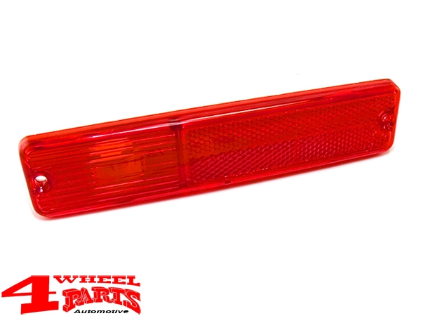 Side Marker Light Lens Red Jeep CJ year 72-86