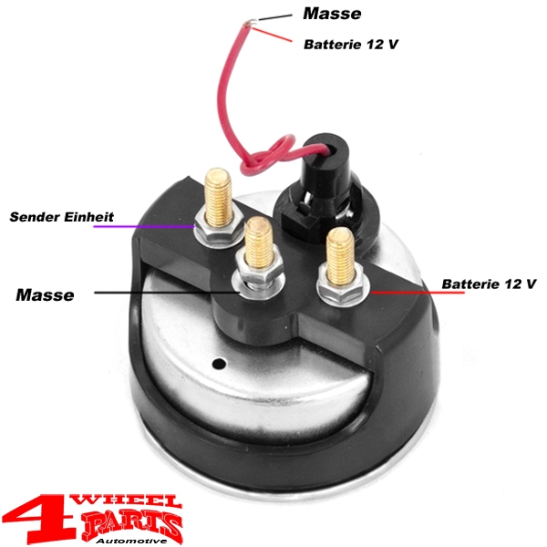 Oil Pressure Gauge Instrument Jeep CJ year 76-86