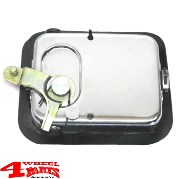 Door Paddle Handle Chrome Outside CJ + Wrangler YJ TJ 81-06