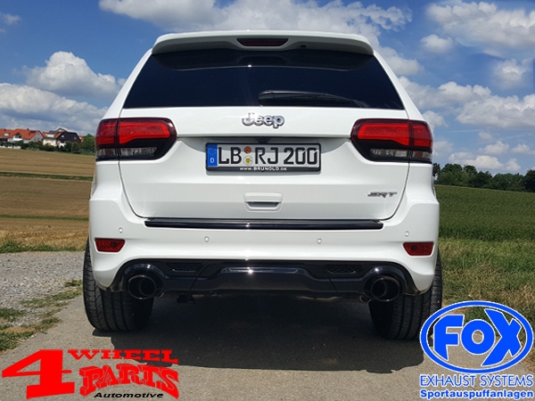 Sportauspuff Edelstahl TÜV Grand Cherokee WK2 12-14 6,4 L SRT8