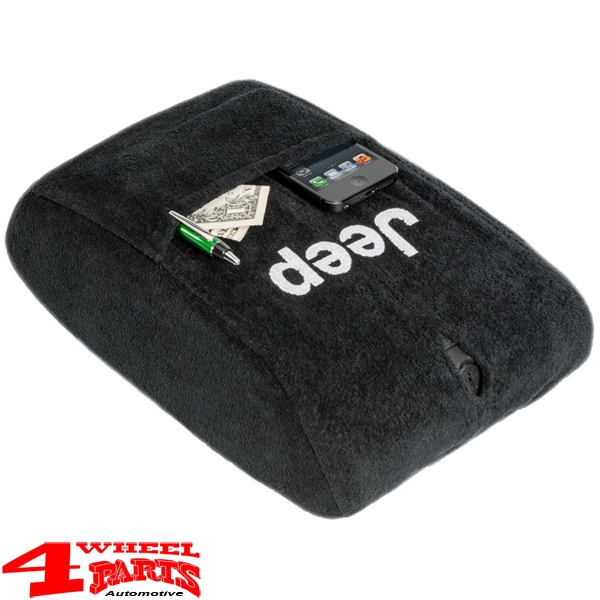 Armlehnen Überzug Velour mit "Jeep" Logo Wrangler JK Bj. 11-18