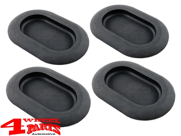 Drain Rubber Plug Set 4-pieces for Floor Pan Wrangler JK year 07-13