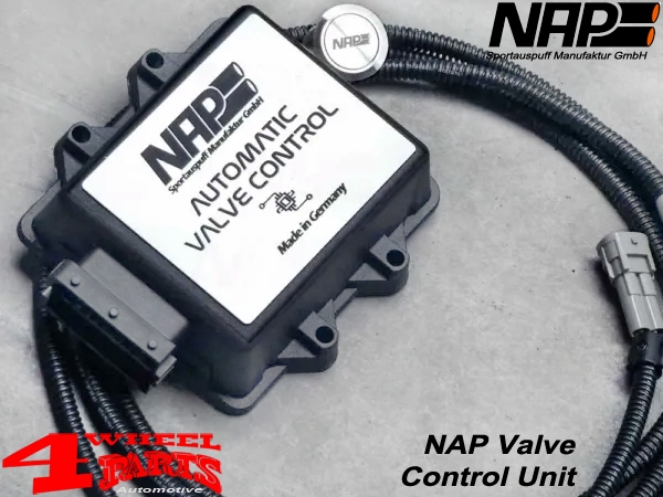 Valve Control Stainless Steel Muffler Black with TÜV Grand Cherokee WK2 12-21 6,4 L SRT8 with Hitch
