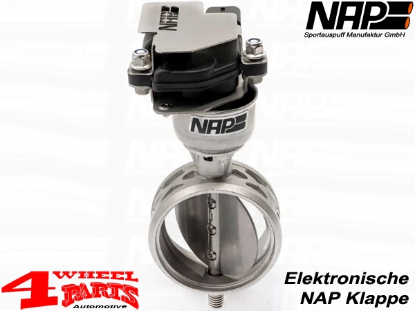 Valve Control Stainless Steel Muffler Black with TÜV Grand Cherokee WK2 12-21 6,4 L SRT8 with Hitch