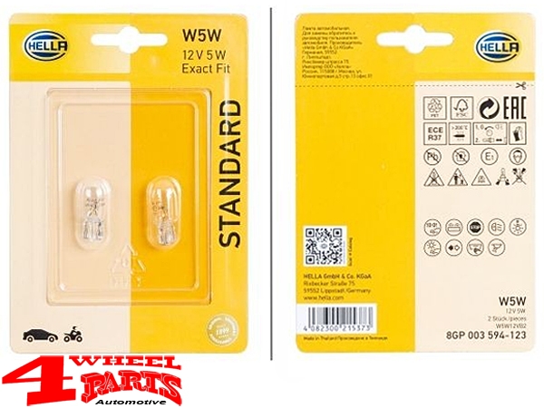 Turn Signal or Side Marker Bulb Set 5W 12V CJ YJ TJ + XJ ZJ 72-06