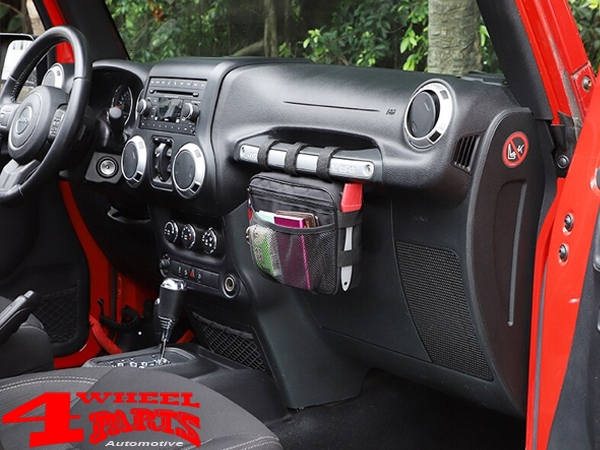 Organizer Glove Box or Roll Bar Jeep YJ TJ JK JL JT year 76-24