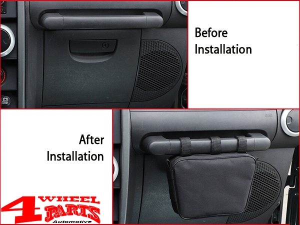 Organizer Glove Box or Roll Bar Jeep YJ TJ JK JL JT year 76-24