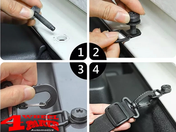 Luggage Trunk Deck Cover Wrangler JL year 07-18 4-doors