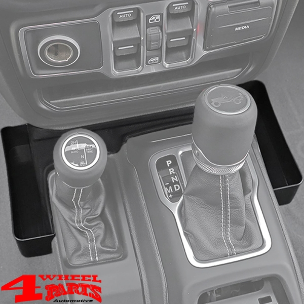 Ablagefach an der Automatik Schaltkulisse Wrangler JL JT 18-24