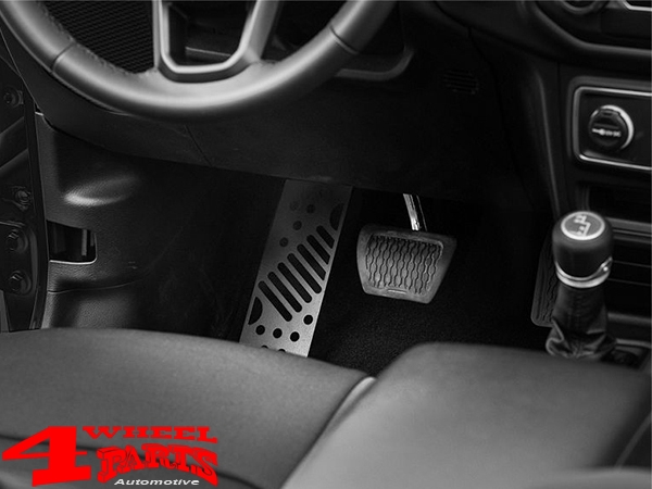 Fußablage Pedal auf der Fahrerseite Wrangler JL JT 18-24