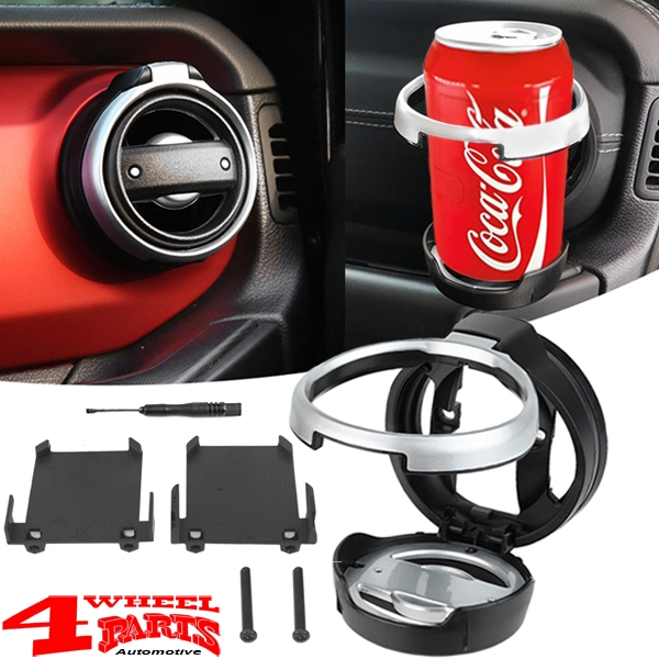 Cup Holder for Dash Board on the air Vents JK JL JT 07-23