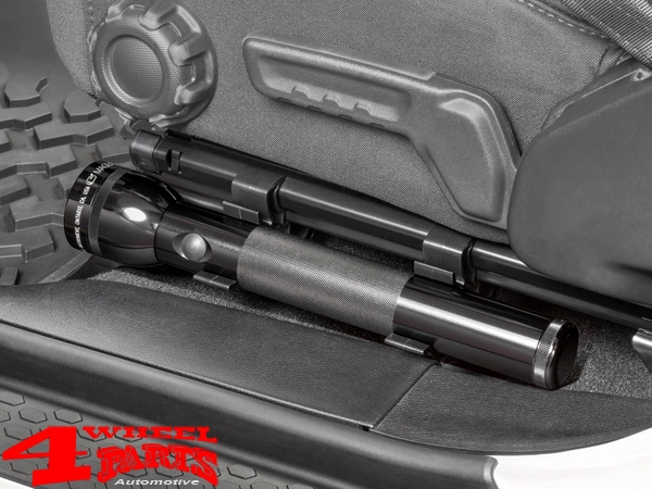 Halter für Mag Light Stablampen ABS an den Sitzen JL JT 18-24