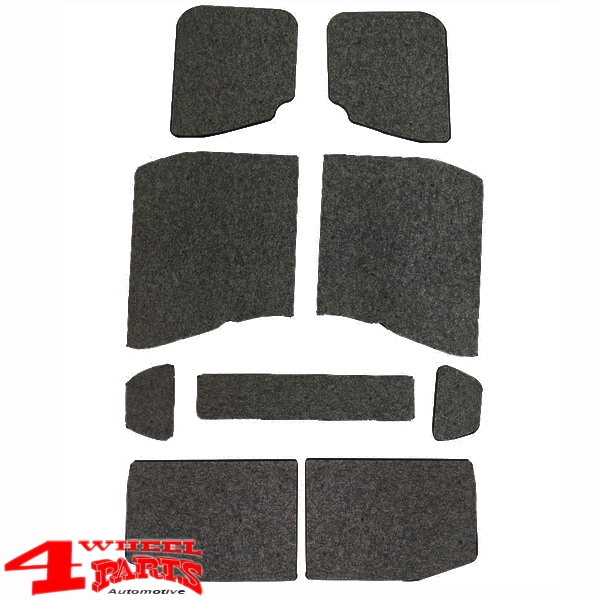 Hardtop Insulation Kit Deluxe Wrangler JL year 18-25 4-doors