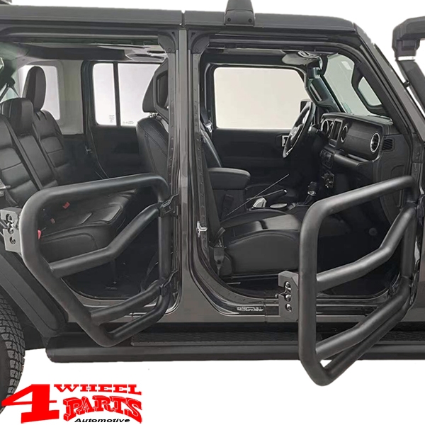 Element Doors Front + Rear Matte Wrangler JL JT year 18-24 4-doors