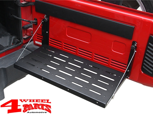 Drop Down Table on the Tailgate Jeep Wrangler JK year 07-18