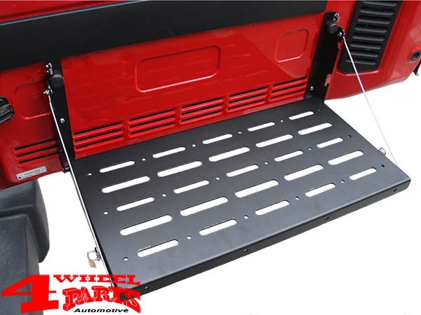 Drop Down Table on the Tailgate Jeep Wrangler JK year 07-18