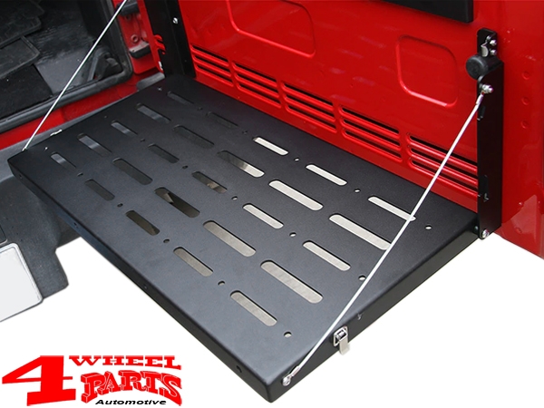 Drop Down Table on the Tailgate Jeep Wrangler JK year 07-18