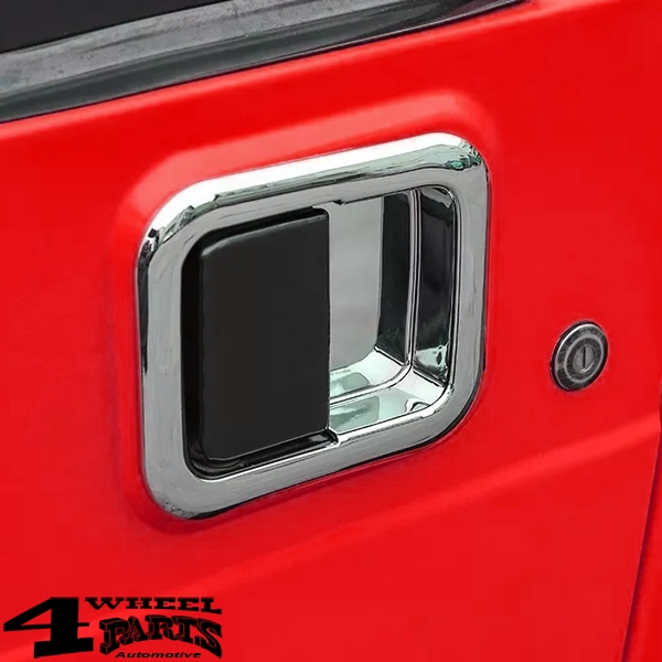 Türgriffschalen Set Chrom Jeep CJ + Wrangler YJ TJ 81-06
