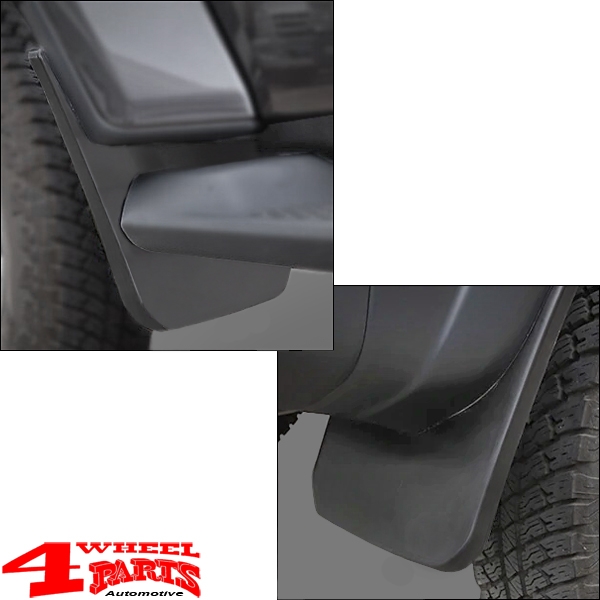 Schmutzfänger Set vorne + hinten Wrangler JL Bj. 18-24