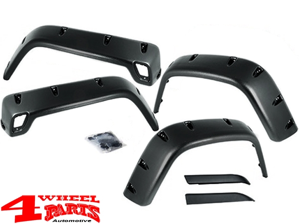 Fender Flare Set 15,5cm Pocket Style 6-pce. Wrangler TJ 97-06