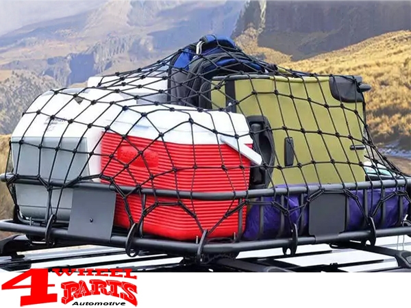 Universal Cargo Net for Roof Rack or Trailer