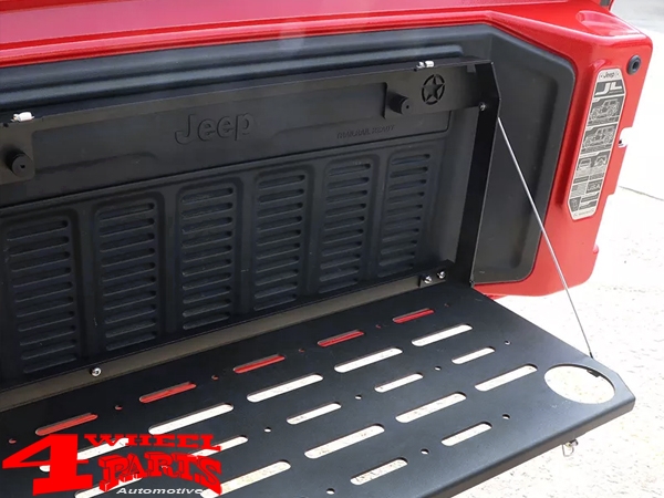 Drop Down Table on the Tailgate with beverage openings Wrangler JL 18-24