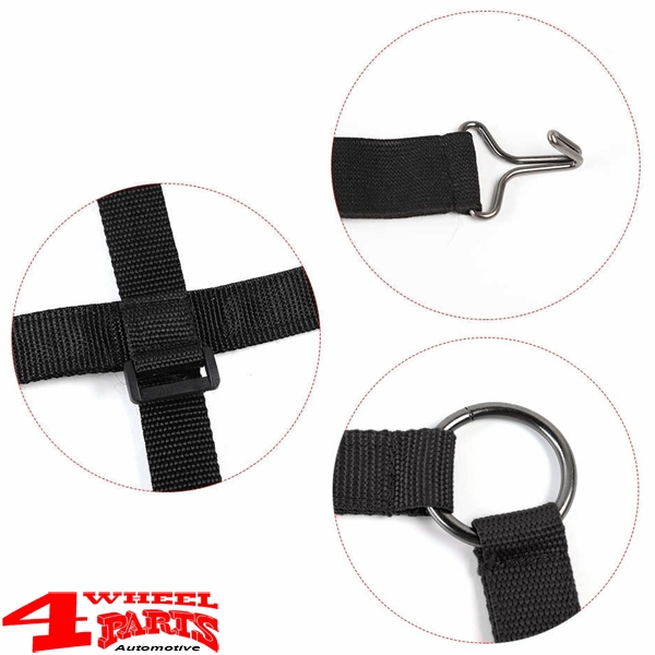 Laderaum oder Cargo Gepäcknetz Set Wrangler YJ TJ Bj. 92-06