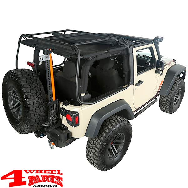 Off-Road Jack Mount or Hi-Lift for Rear Tail Gate Jeep Wrangler JK year  07-18 | 4 Wheel Parts