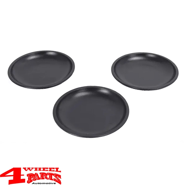 Türgriffschalen schwarz 3-teilig Wrangler JK Bj. 07-18 2-Türer