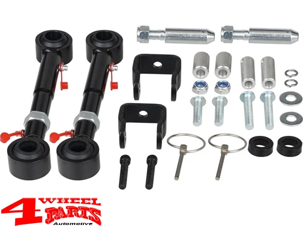Stabistangen Set aushängbar +63-150mm vorne TJ XJ ZJ